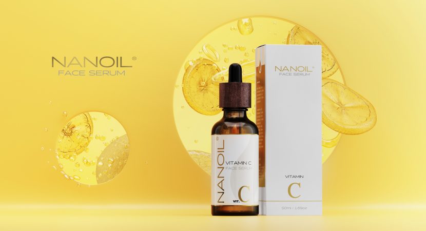 cel mai bun ser facial cu vitamina C Nanoil